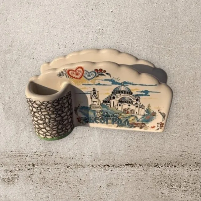 Napkin holder Serbia – Belgrade
