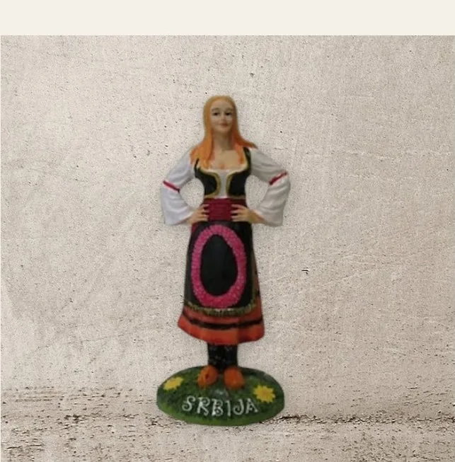 Figur Frau in Tracht