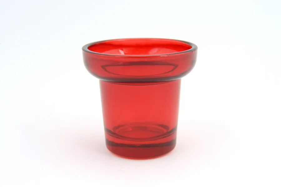 Vigil lamp glass