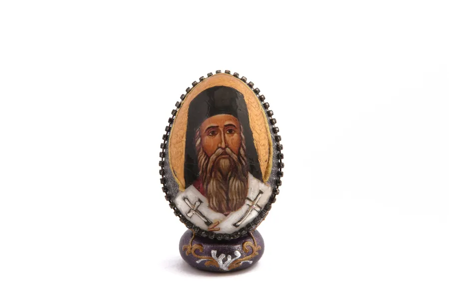 Kleines Deko-Ei, Hl. Nektarios