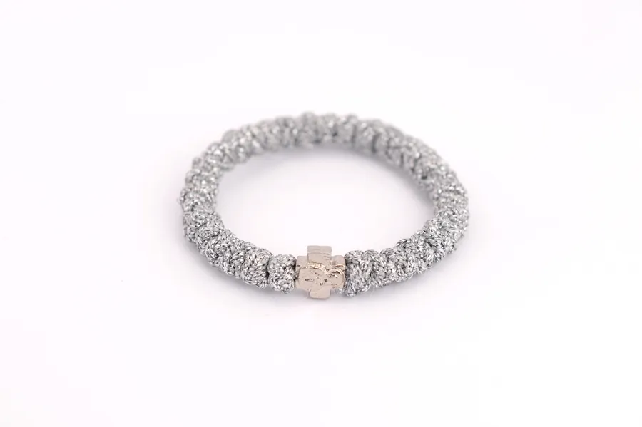 Metallic thread (srma) prayer rope