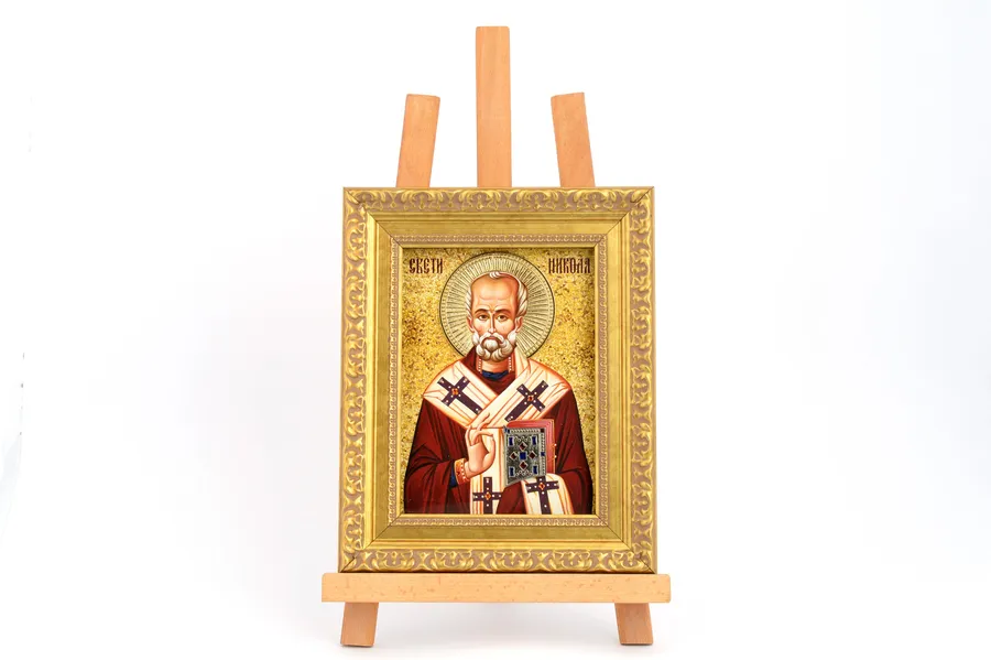Uramljena ikona Sv.Nikola