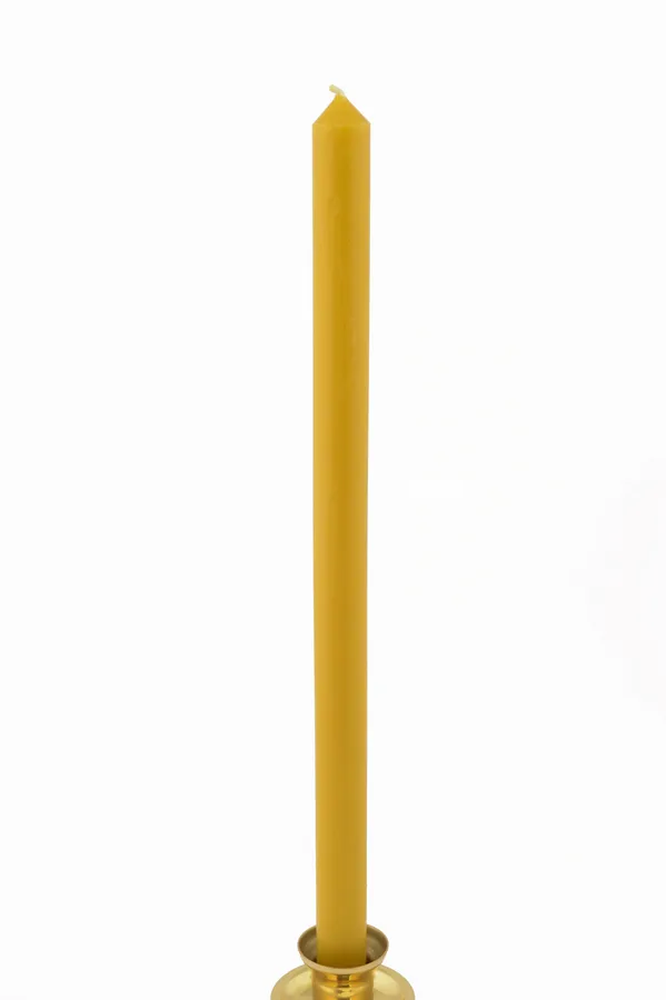 Beeswax candle 1