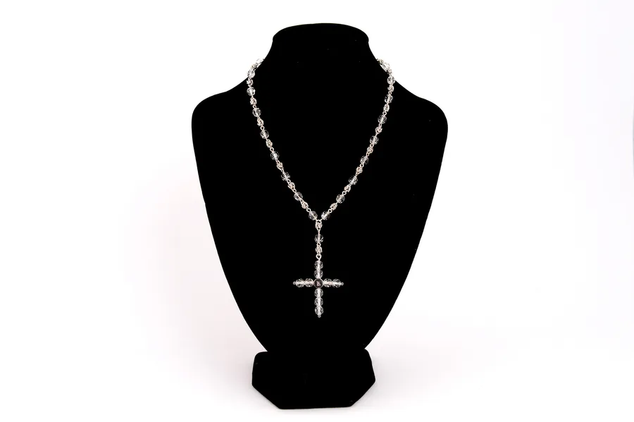 Brojanica kristali bela