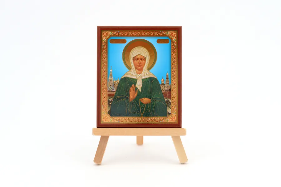 Ikona kaširana Sveta Matrona Moskovska