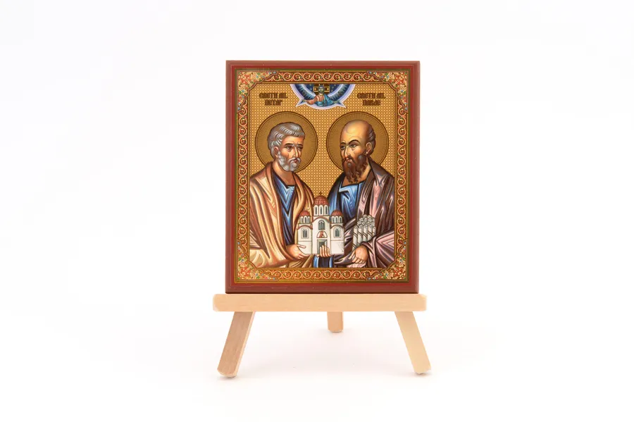 Ikona kaširana Sveti apostoli Petar i Pavle
