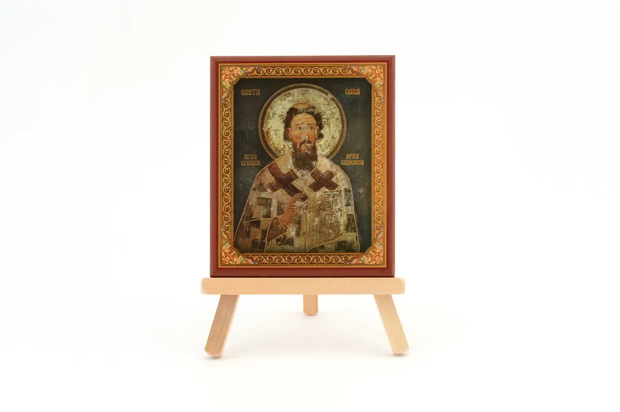 Mounted Icon – St. Sava