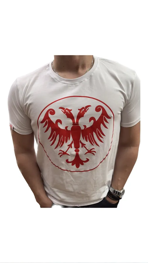 Majica pamučna bela Grb Nemanjića