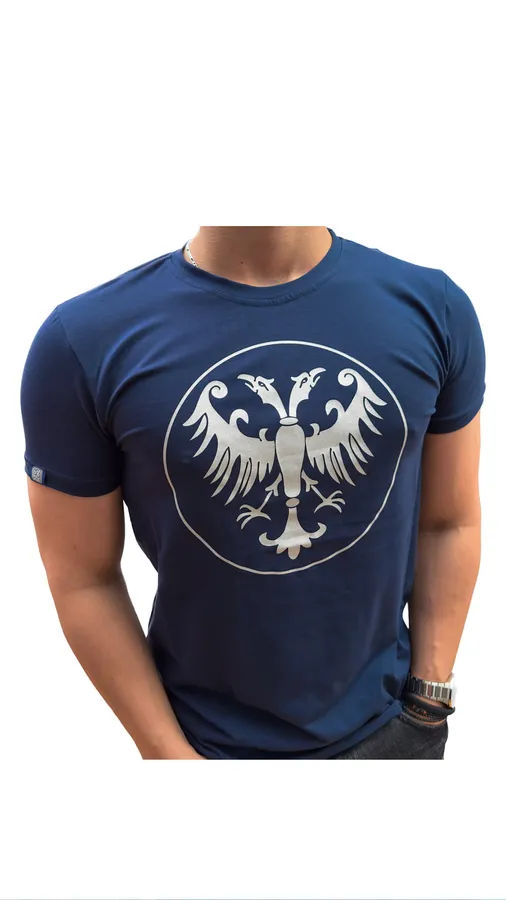 Majica pamučna plava Grb Nemanjića