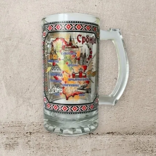 Boccale da birra in vetro 1 – Serbia