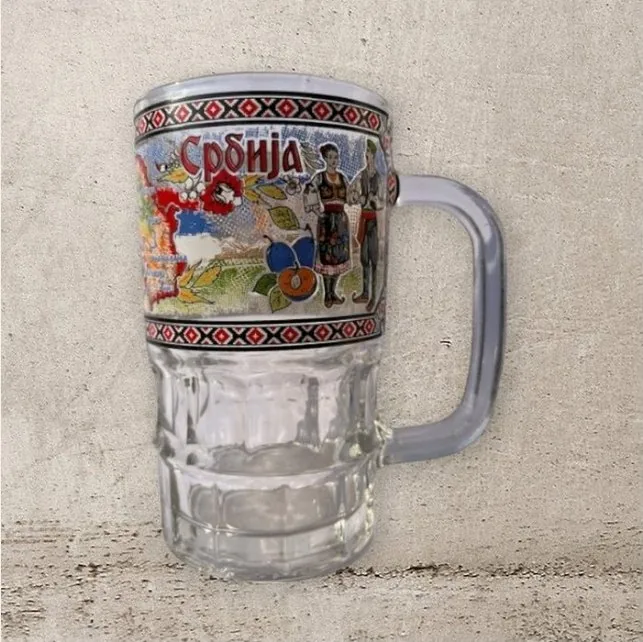 Boccale da birra in vetro 2 – Serbia
